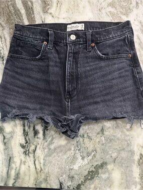 Abercrombie & Fitch ultra high rise mom shorts